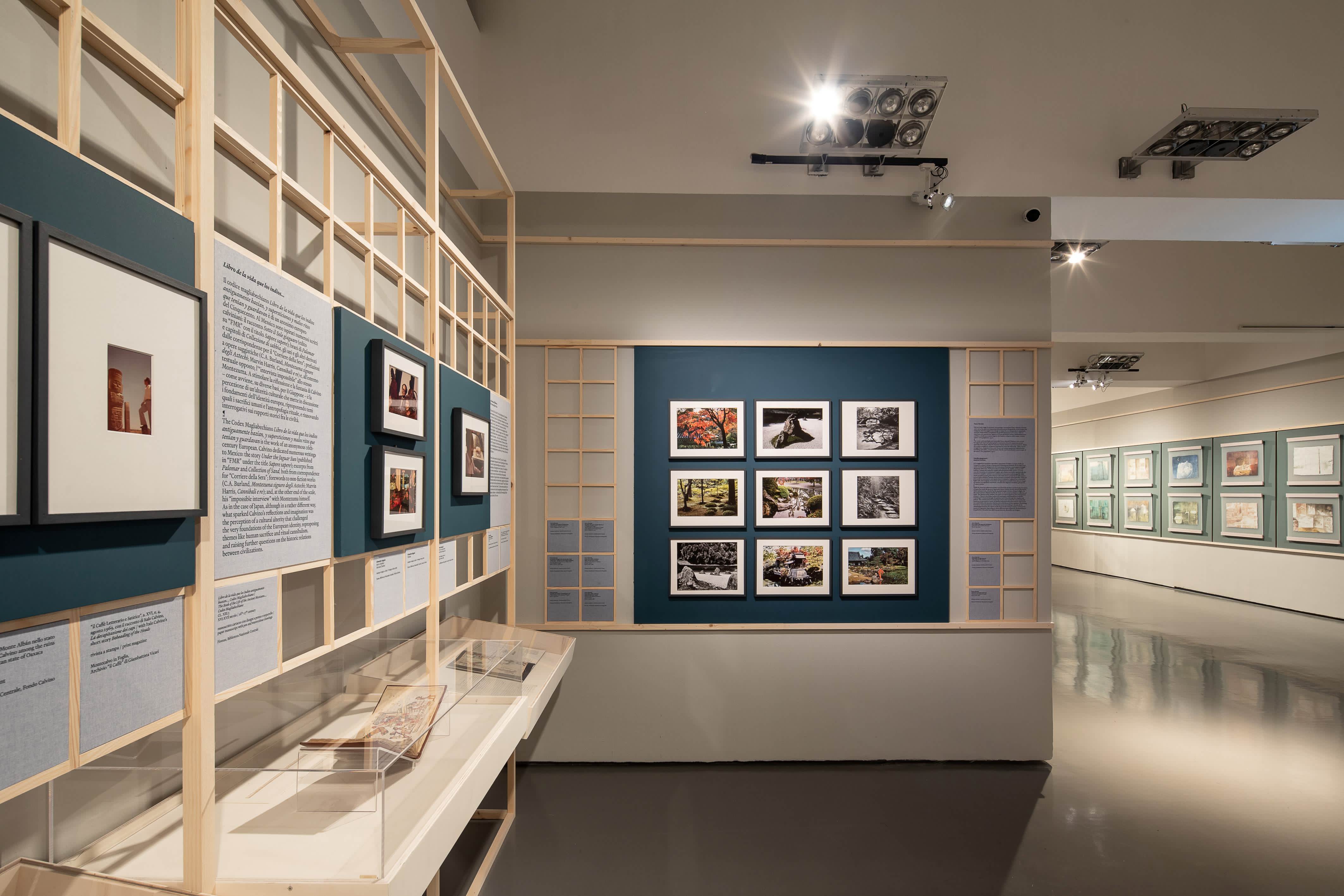 <p>Fig. 6 Allestimento della mostra <em>Favoloso Calvino</em>, a cura di Mario Barenghi (Roma, Scuderie del Quirinale, 13 ottobre 2023-4 febbraio 2024). Foto di &copy;Alberto Novelli &copy;Electa</p>