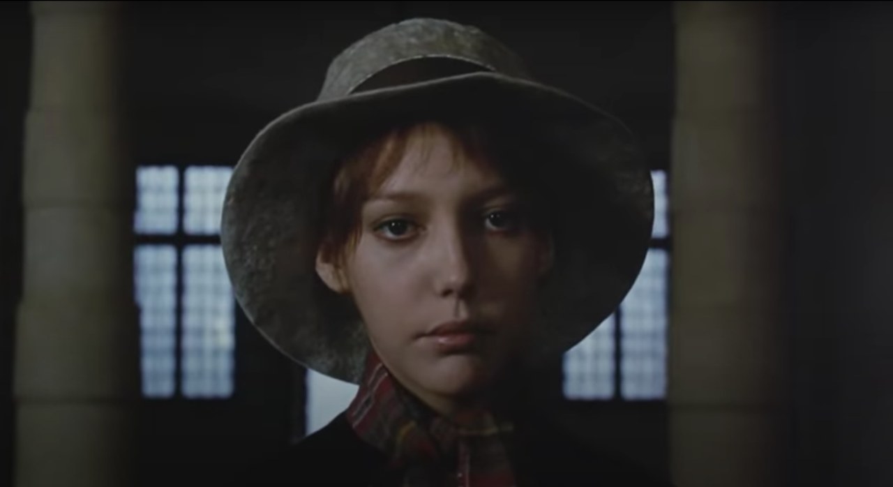 <p>Anne Wiazemsky in un fotogramma di <em>Porcile</em> (1969) di Pier Paolo Pasolini</p>

