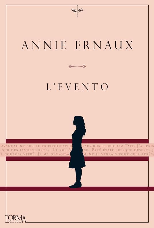 La copertina dell’edizione italiana del libro di Annie Ernaux