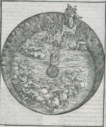 fig. 4&nbsp;La Comedia di Dante Aligieri con la nova espositione di Alessandro Vellutello, Venezia, Francesco Marcolini, 1544

