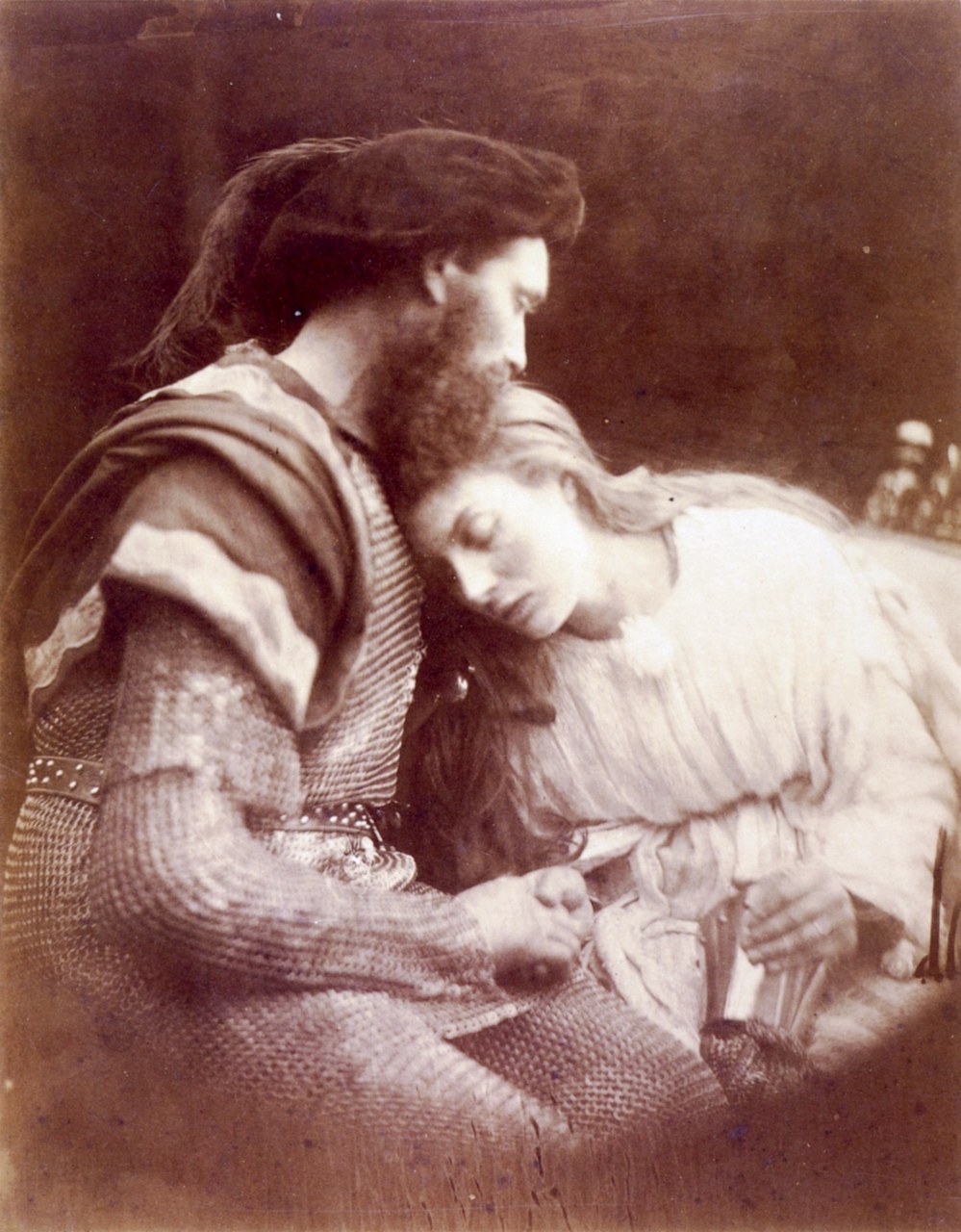 Julia Margaret Cameron, The Parting of Sir Lancelot and Queen Guinevere Julia Margaret Cameron, The Parting of Sir Lancelot and Queen Guinevere