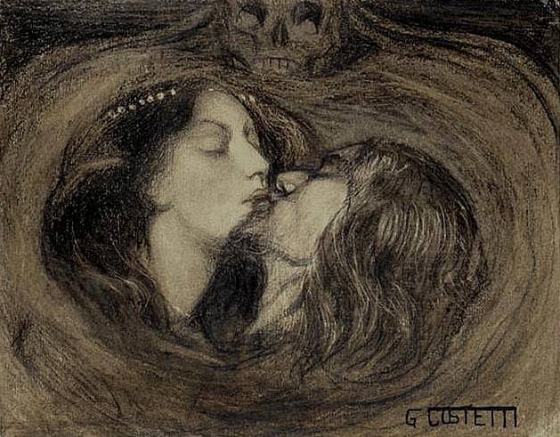 Giovanni Costetti, Paolo e Francesca, 1902 Giovanni Costetti, Paolo e Francesca, 1902