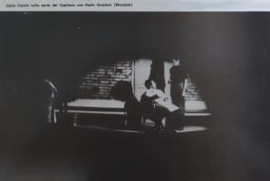 Fotografia di scena, Woyzeck di Carlo Cecchi, in Sipario, n. 276, aprile 1969
