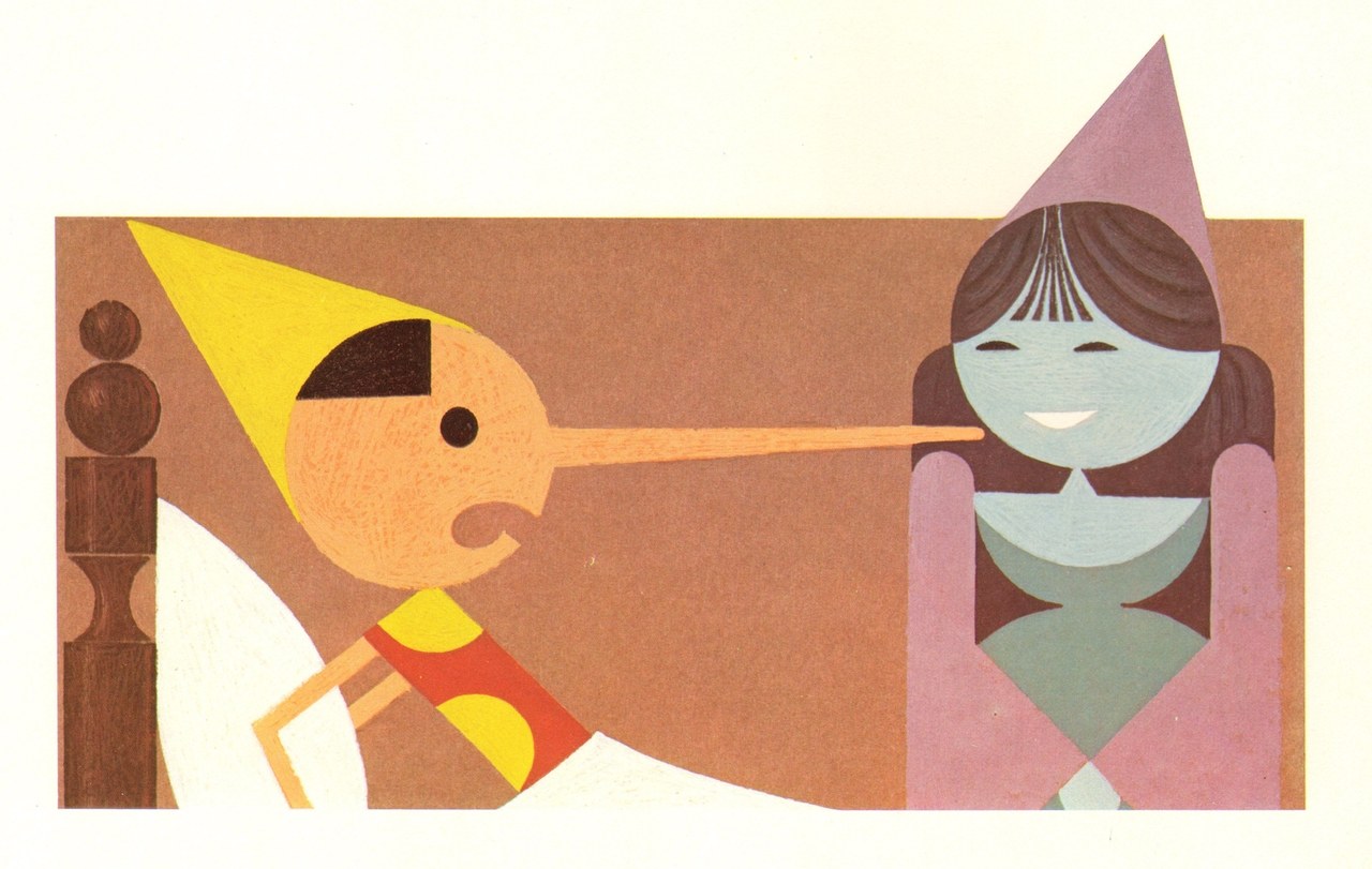 Fig. 4. Attilio Cassinelli, La Fata ride della bugia di Pinocchio
