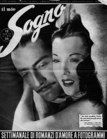 Une des premi&egrave;res couvertures de Il Mio Sogno (4 janvier 1948) qui inaugure le genre du roman-photo
