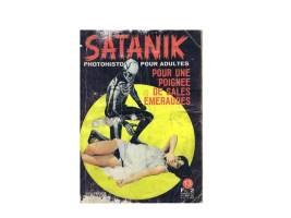 Couverture de Satanik, Pour une poign&eacute;e de sales &eacute;meraudes (1967)
