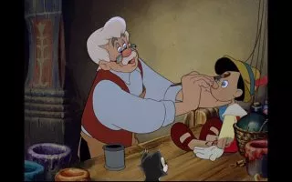 Fig. 3. Geppetto (B. Sharpsteen, H. Luske, Pinocchio, Walt Disney Studios, 1940)
