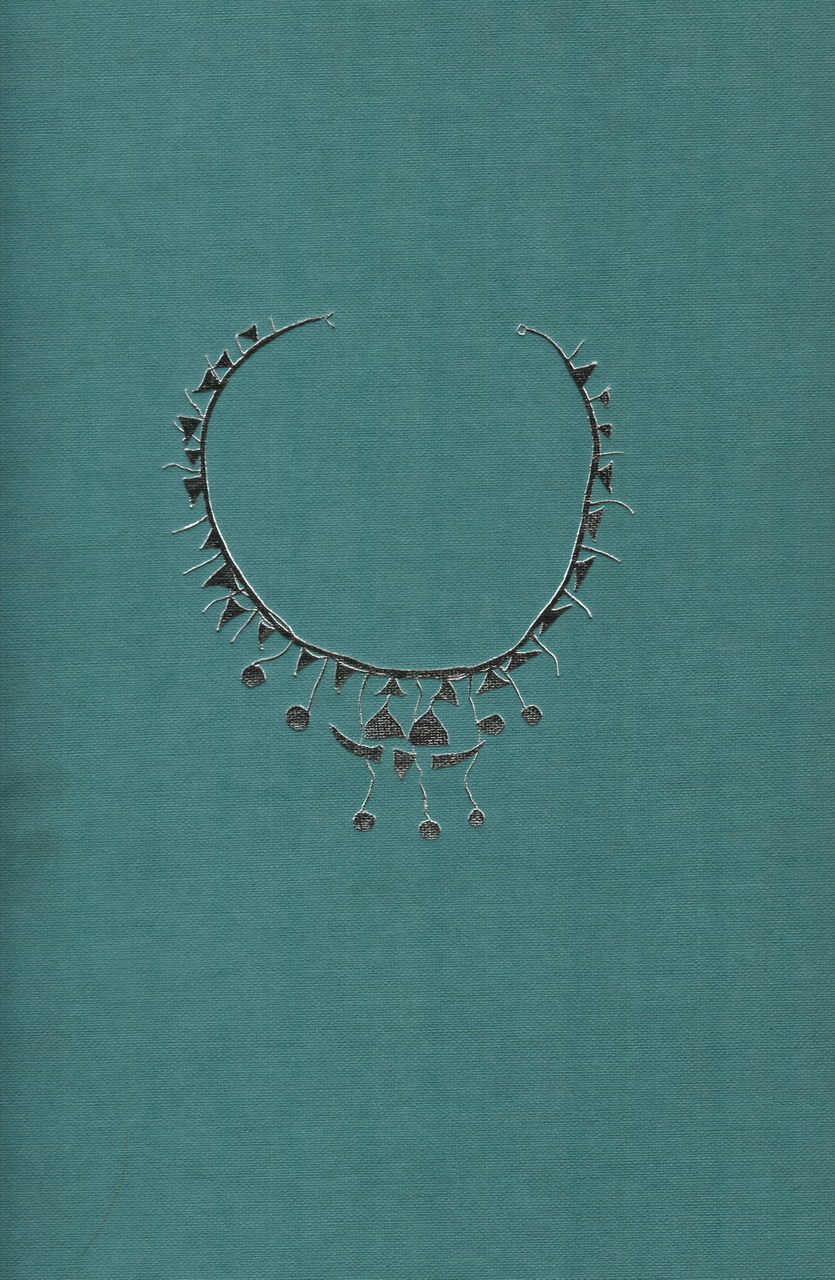 Copertina del volume realizzata da Enrico Della Torre in&nbsp;filettato argentato, 1972
