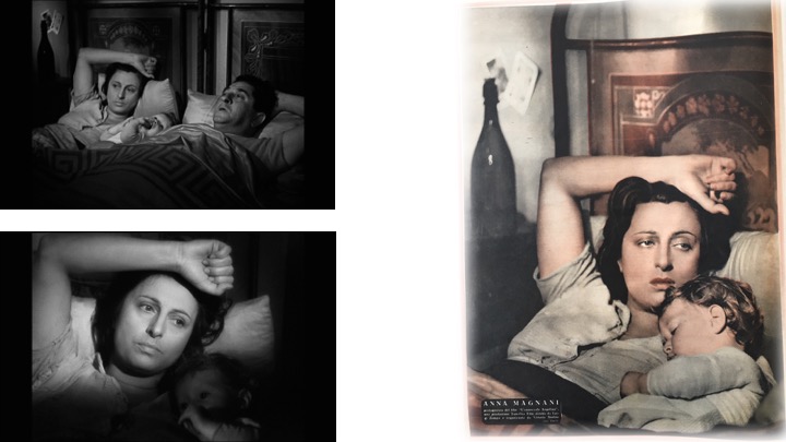 L&rsquo;onorevole Angelina. Fotogrammi dal film e foto di scena di Vaselli in &ldquo;Cinebazar&rdquo;, 23-24, 15 settembre 1947&nbsp;- Coll. Museo Nazionale del Cinema, Torino
