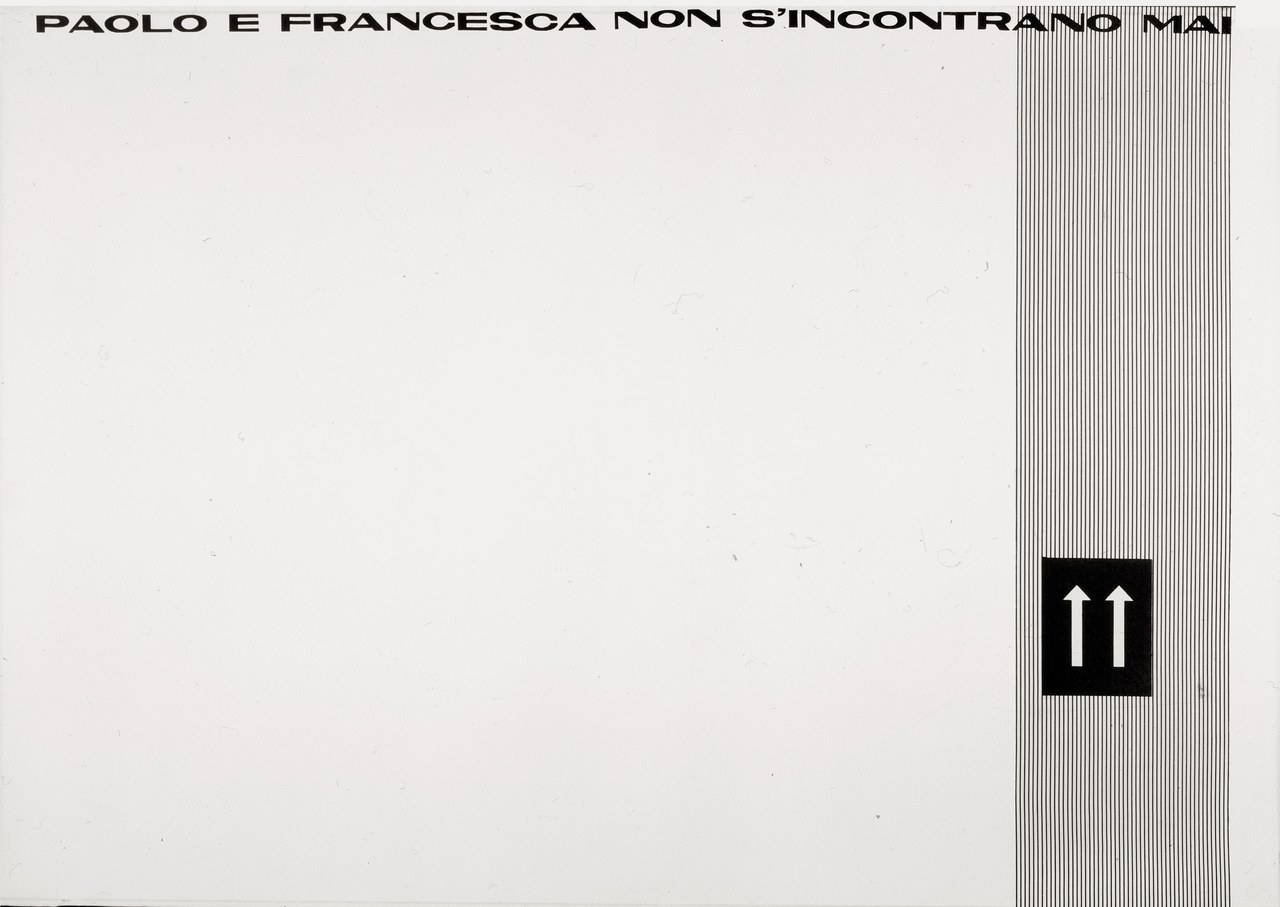 Paolo e Francesca, 1966 (versione in nero)
