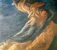 fig. 3 Gaetano&nbsp;Previati,&nbsp;Paolo e Francesca,&nbsp;1909
