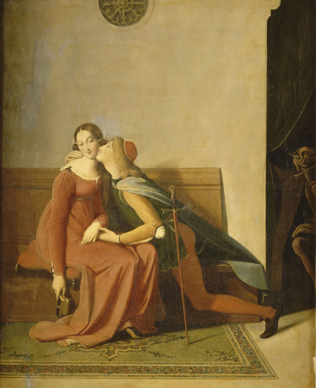 fig. 4&nbsp;Jean-Dominique Ingres,&nbsp;Paolo e Francesca,&nbsp;1814
