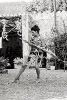 Fig. 3 Miranda, il personaggio interpretato da Geppi Cucciari nel film L&rsquo;arbitro (2013) di Paolo Zucca
