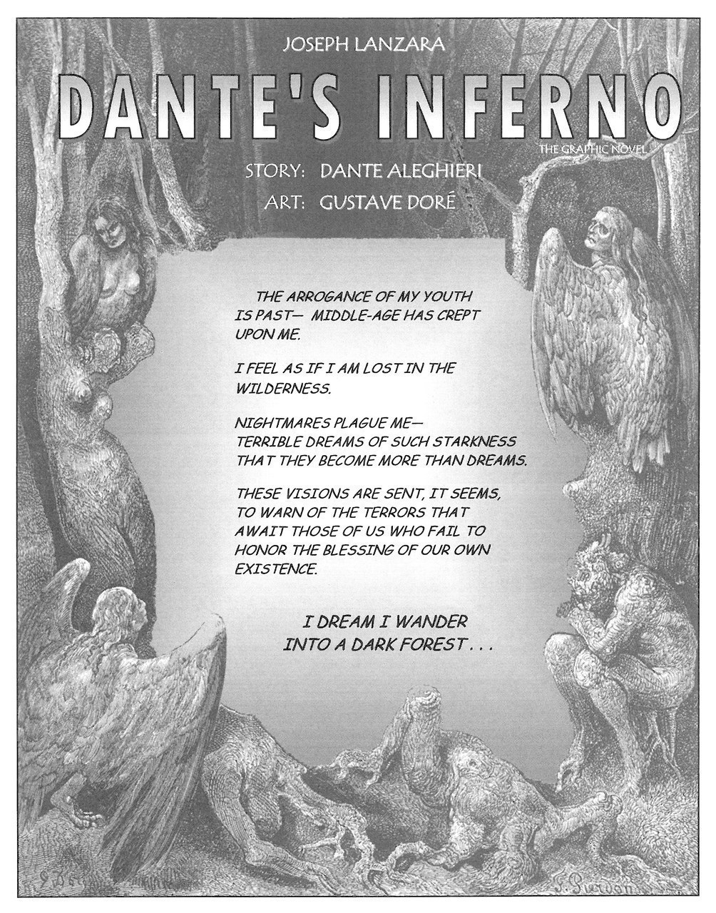 Joseph Lanzara,&nbsp;Frontespizio di Dante&rsquo;s Inferno, 2012
