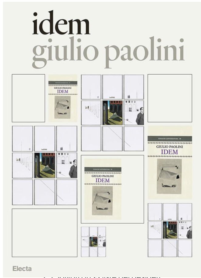 fig. 3 Giulio Paolini, Idem, copertina
