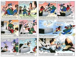 Guido Martina, Angelo Bioletto, Le arche infuocate, china su carta e colore, 1949-1950, tavv. 30-31
