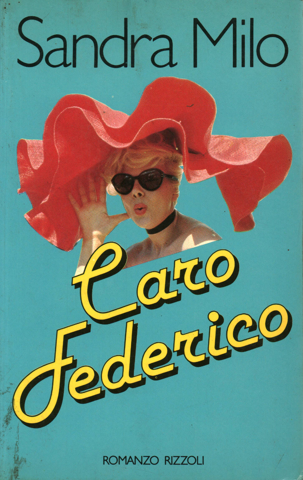 Fig. 2 Copertina del libro di Sandra Milo, Caro Federico, Milano, Rizzoli, 1982
