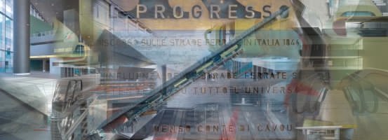 fig. 2 Moreno Maggi, La citt&agrave; e la memoria: Zaira. Stazione Tiburtina, Roma &ndash; ABDR, 2013
