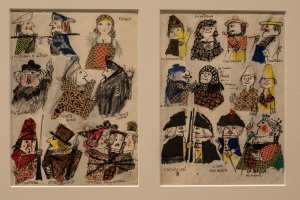 Fig. 3 Allestimento della mostra Favoloso Calvino, a cura di Mario Barenghi (Roma, Scuderie del Quirinale, 13 ottobre 2023-4 febbraio 2024). Foto di &copy;Alberto Novelli &copy;Electa
