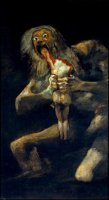 Saturno che divora i suoi figli, Francisco Goya (1819-1823)
