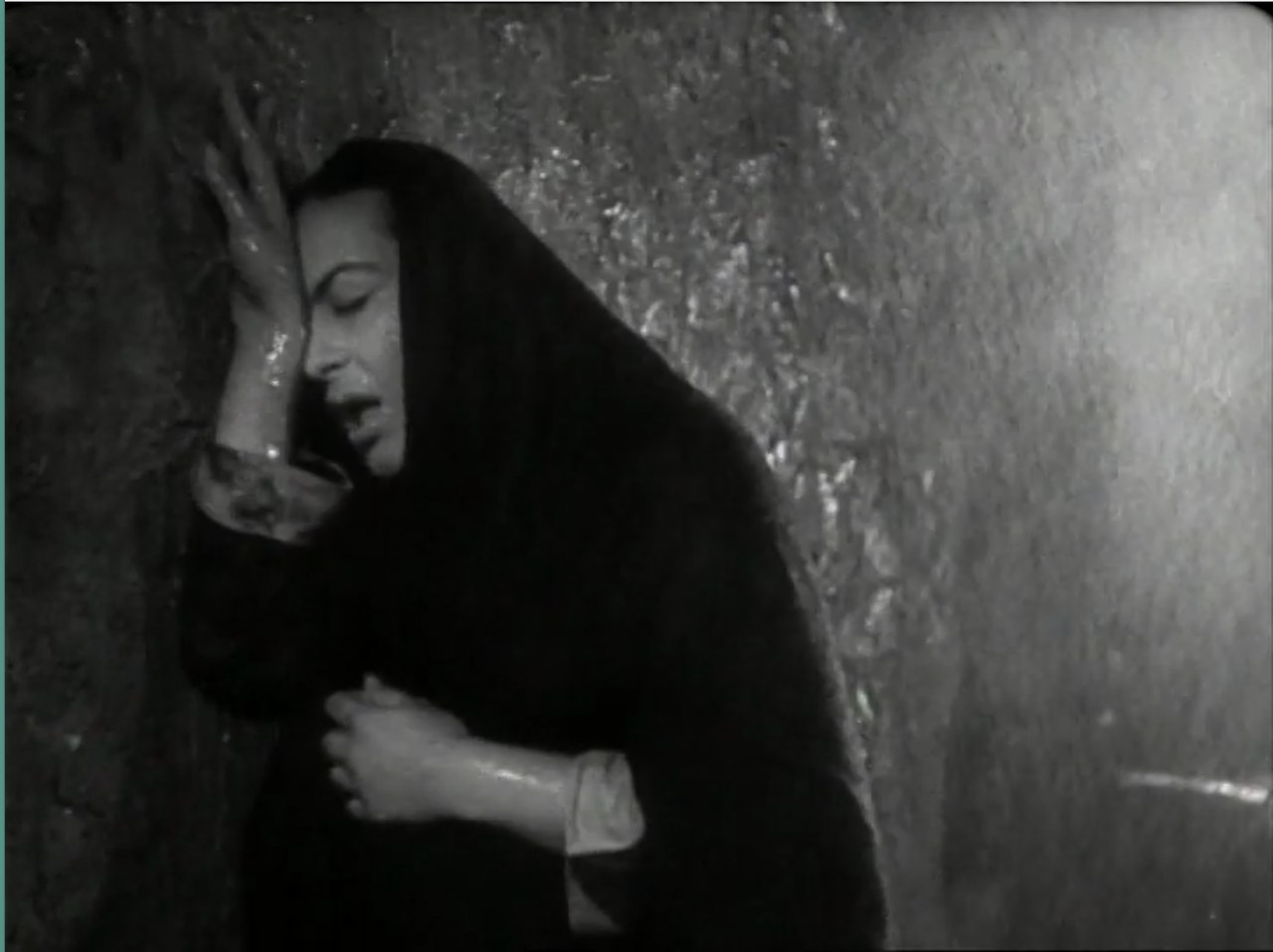 La scena madre in Tormento di R. Matarazzo, 1950
