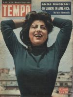 Fig. 3 Copertina di Tempo, con la testimonianza di Anna Magnani (Luglio 1953)
