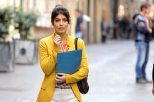 Fig. 6 Alessandra Mastronardi interpreta Alice Allevi in &ldquo;L&rsquo;allieva&rdquo; (2016-2020)
