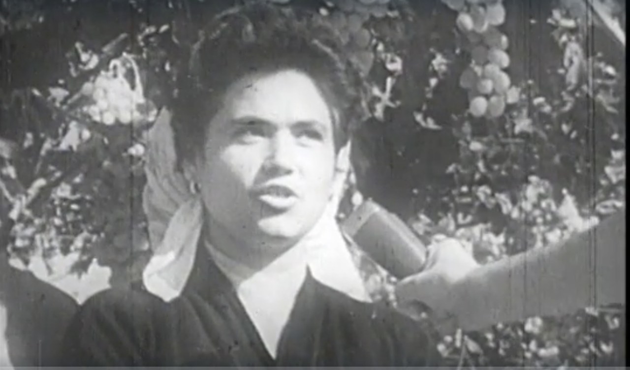 fig. 1 Virgilio Sabel, Viaggio nel Sud, RAI, sigla, 1958. Screenshot da terzi
