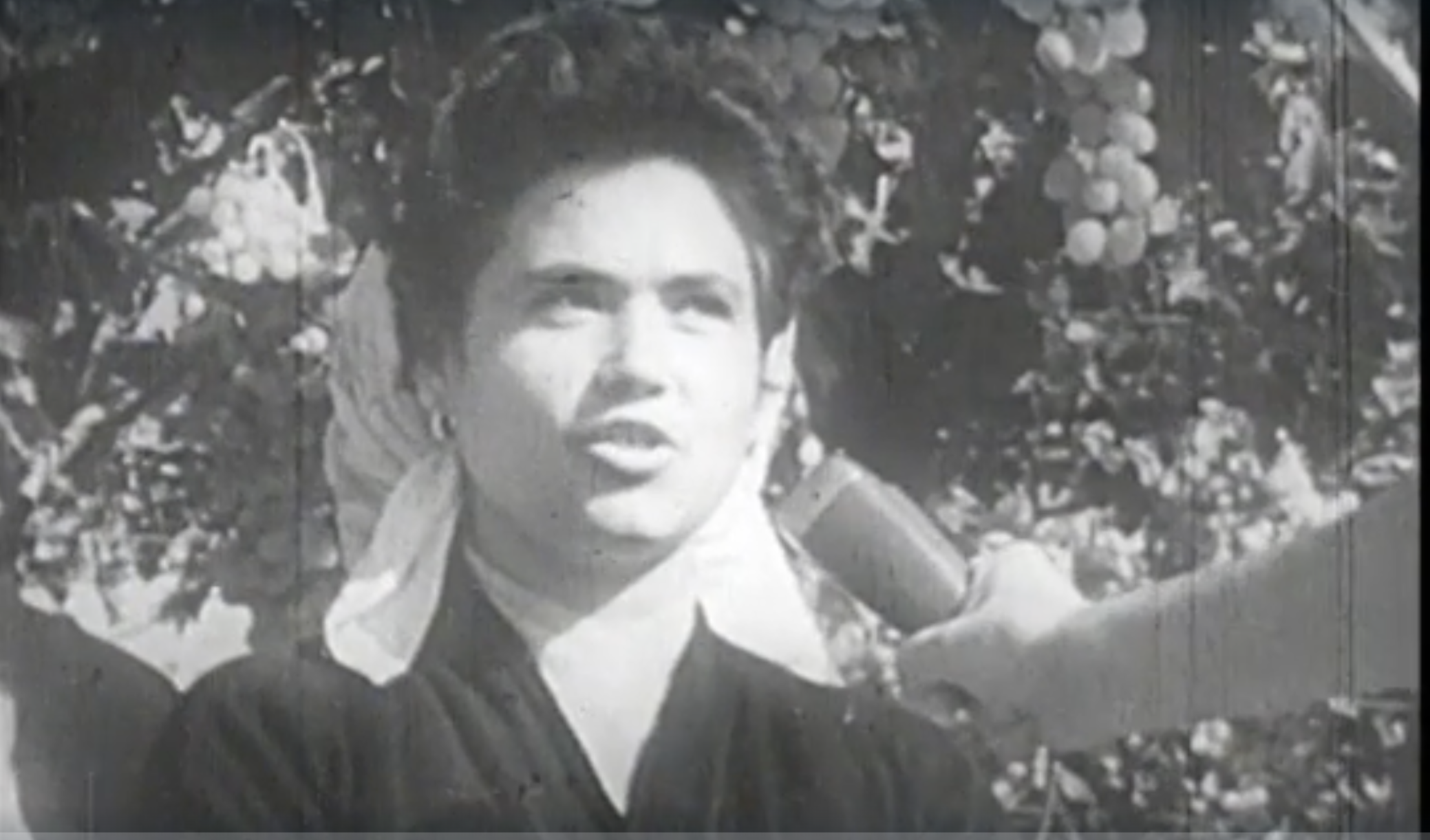 fig. 1 Virgilio Sabel, Viaggio nel Sud, RAI, sigla, 1958. Screenshot da terzi
