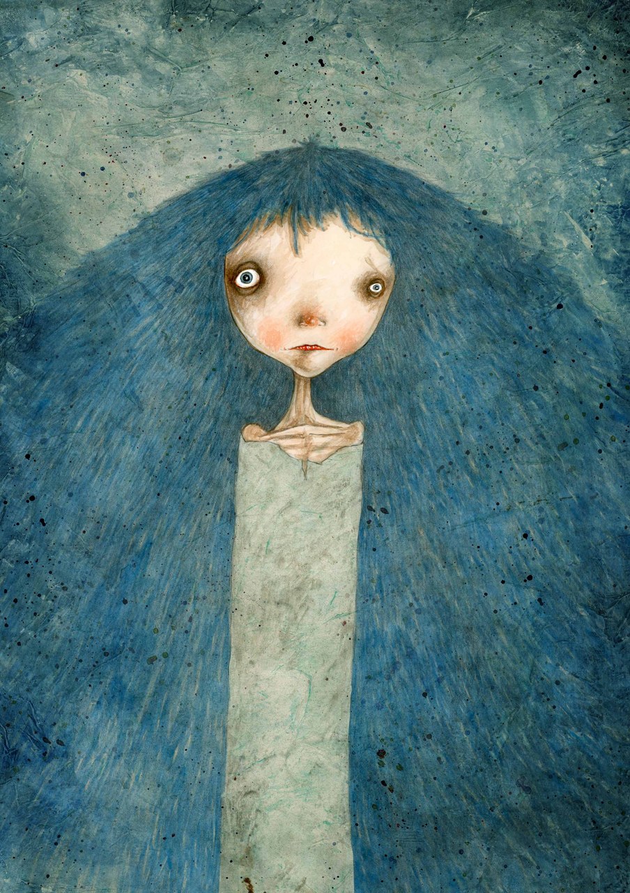 Fig. 7. Stefano Bessoni, Pinocchio, La bambina morta dai capelli turchini, 2014
