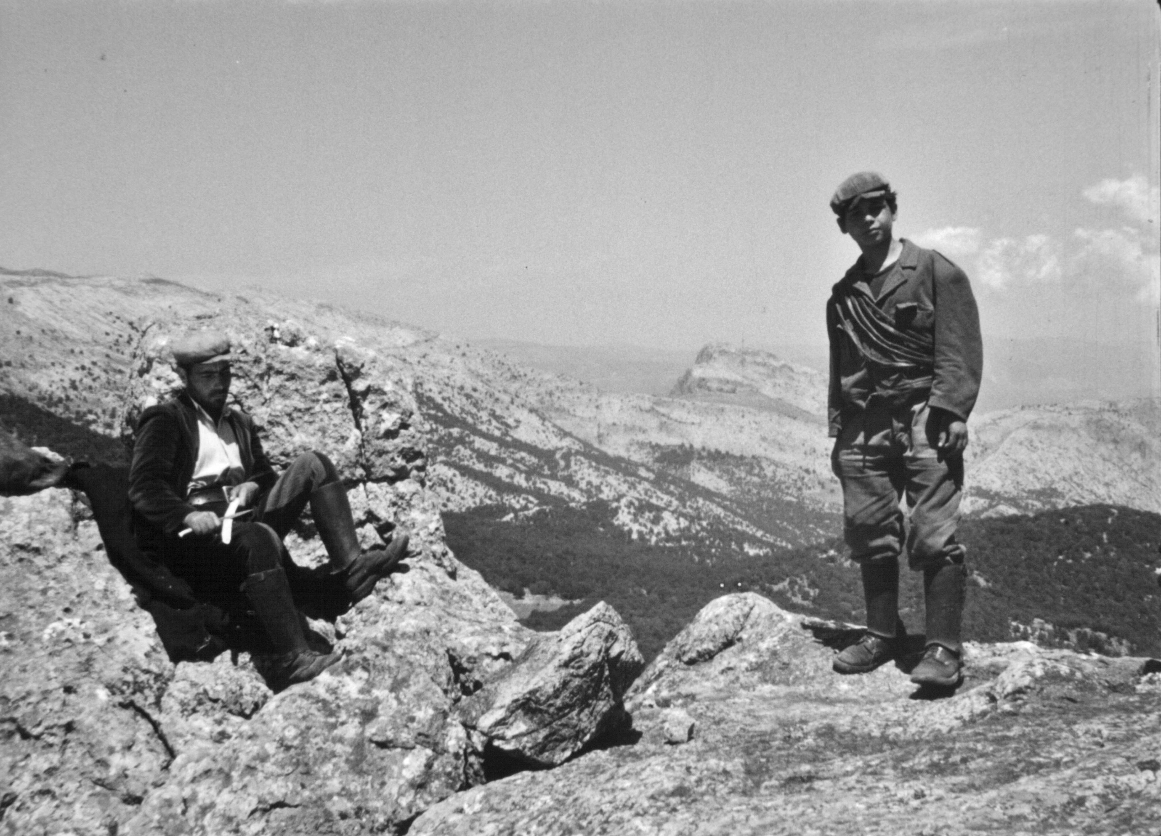 fig. 1 Vittorio De Seta, Michele e Peppeddu, Banditi a Orgosolo, 1961. Screenshot da terzi
