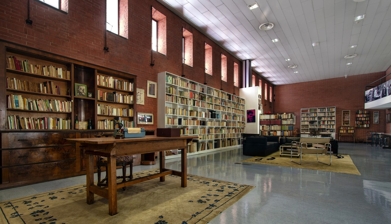 Fig. 2 La Sala Italo Calvino. Fonte: Portale Spazi900 &copy;BNCR
