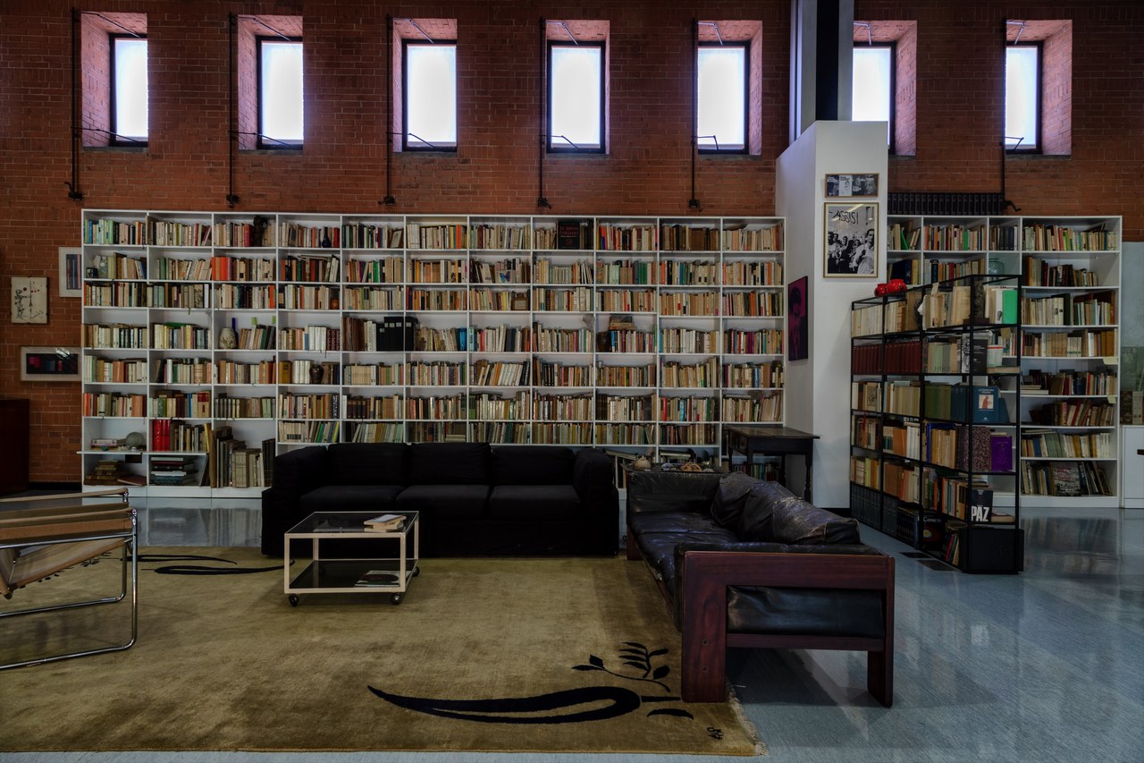 Fig. 3 La Sala Italo Calvino. Fonte: Portale Spazi900 &copy;BNCR
