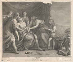 Fig. 3 Cecchi, Giambattista, La morte di Didone, XVII sec. (The New York Public Library, Digital Connections). 
