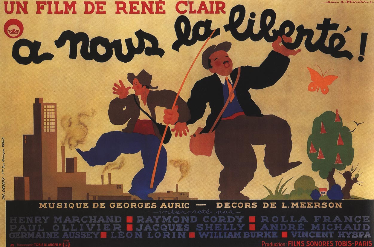 
Fig. 2 A nous la libert&eacute; di Ren&eacute; Clair (Francia, 1931)
