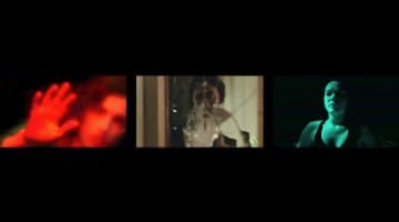 Fig. 3 Un&rsquo;immagine del video-saggio Corpi fuori norma. Gesti, indizi e sintomi della detection femminile proiettato in occasione della mostra I sensi del giallo. Il corpo (del reato) tra inganno ed evidenza (Milano, Universit&agrave; IULM, 14 marzo-10 aprile 2025)
