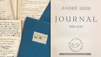 Fig. 4 Un frame della videointervista inedita a Orhan Pamuk Memorie di un aspirante pittore proiettata in uno degli spazi espositivi della mostra Orhan Pamuk. Parole e immagini, a cura di Edoardo Pepino (Fontanellato (PR), Labirinto della Masone di Franco Maria Ricci, 18 novembre 2023-17 marzo 2024)
