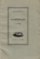 Fig. 1 Copertina del libro di Elsa de&rsquo; Giorgi, &ldquo;Shakespeare e l&rsquo;attore&rdquo; (Electa, 1950)
