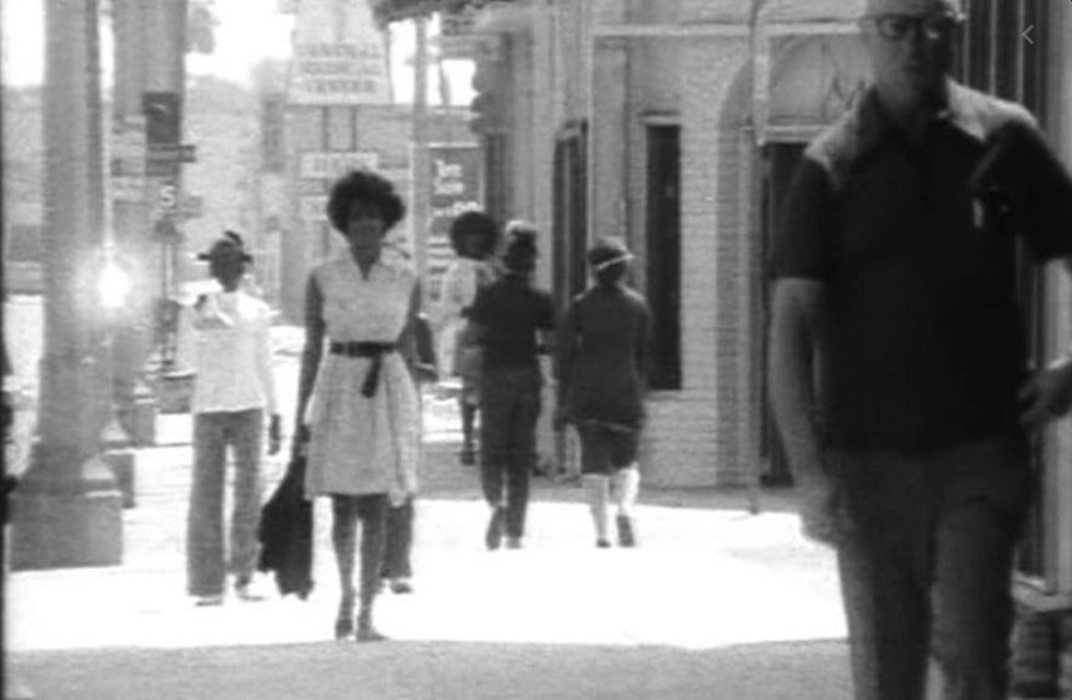 Fig.3 | La camminata Dorothy. Screenshot da terzi del film Child of Resistance (1973) di Haile Gerima. Courtesy of Negodgwad Production.
