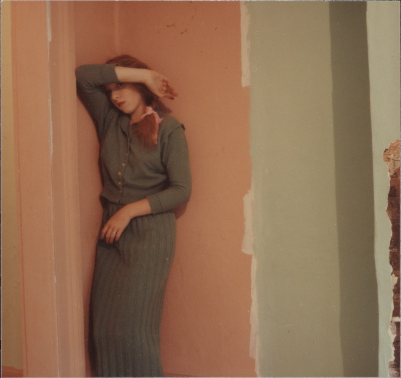 Francesca Woodman. Untitled, New York, 1979. 3 5/16 x 3 1/2 in. Chromogenic print. &copy; Woodman Family Foundation / Artists Rights Society (ARS), New York.
