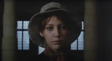 Anne Wiazemsky in un fotogramma di Porcile (1969) di Pier Paolo Pasolini
