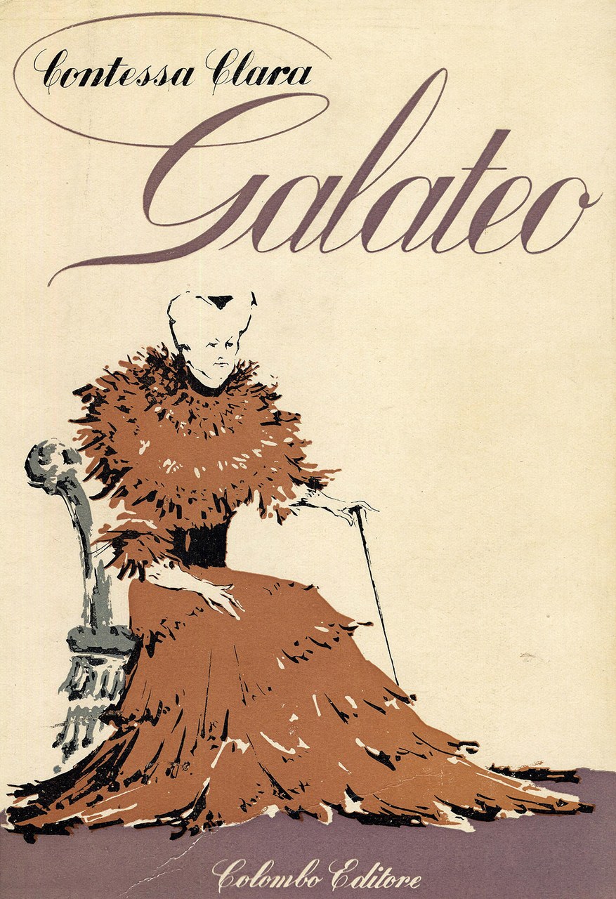 Copertina de Il Galateo, edizione 1959. Copertina illustrata da Fabrizio Clerici. &copy; Archivio Fabrizio Clerici
