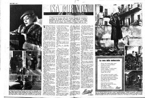 Fig. 2: Isa Miranda, &lsquo;Isa Miranda si racconta&rsquo;, Film d&rsquo;oggi, 12, 1946 [Screenshot da terzi dal film]
