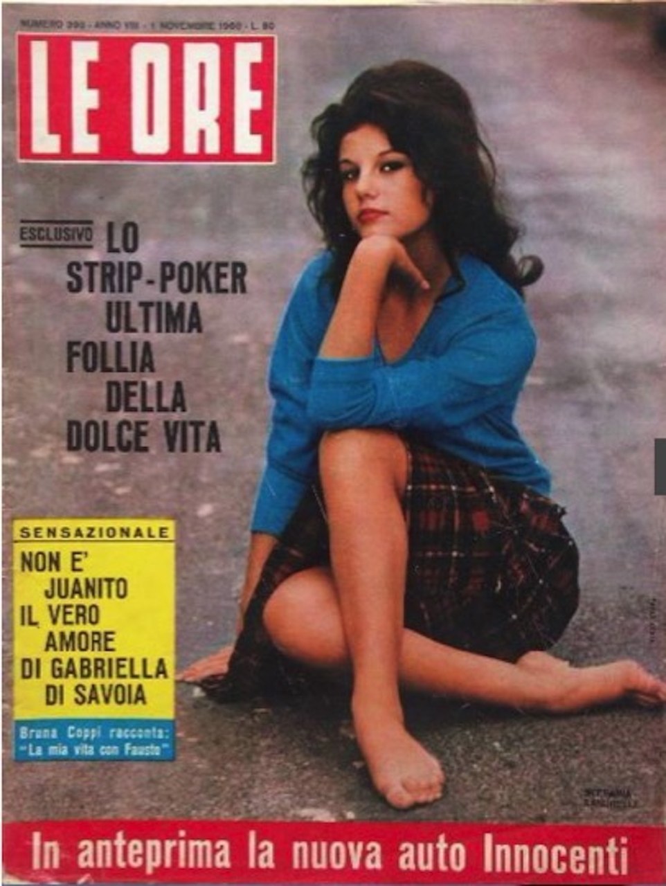 Stefania Sandrelli in copertina - Le Ore
