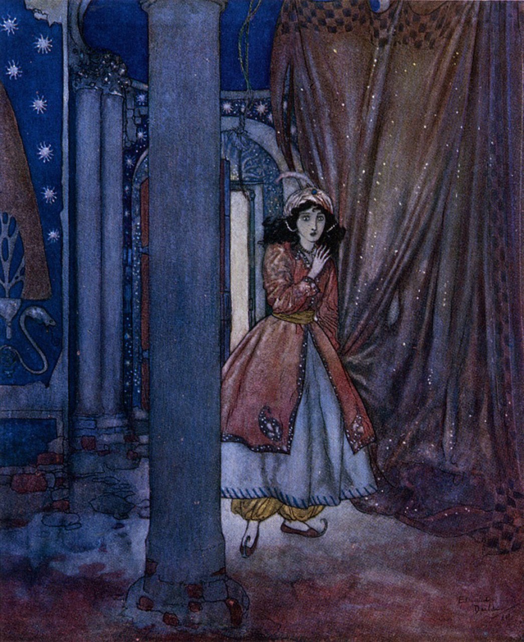 Fig. 3 Edmund Dulac, 1910.
