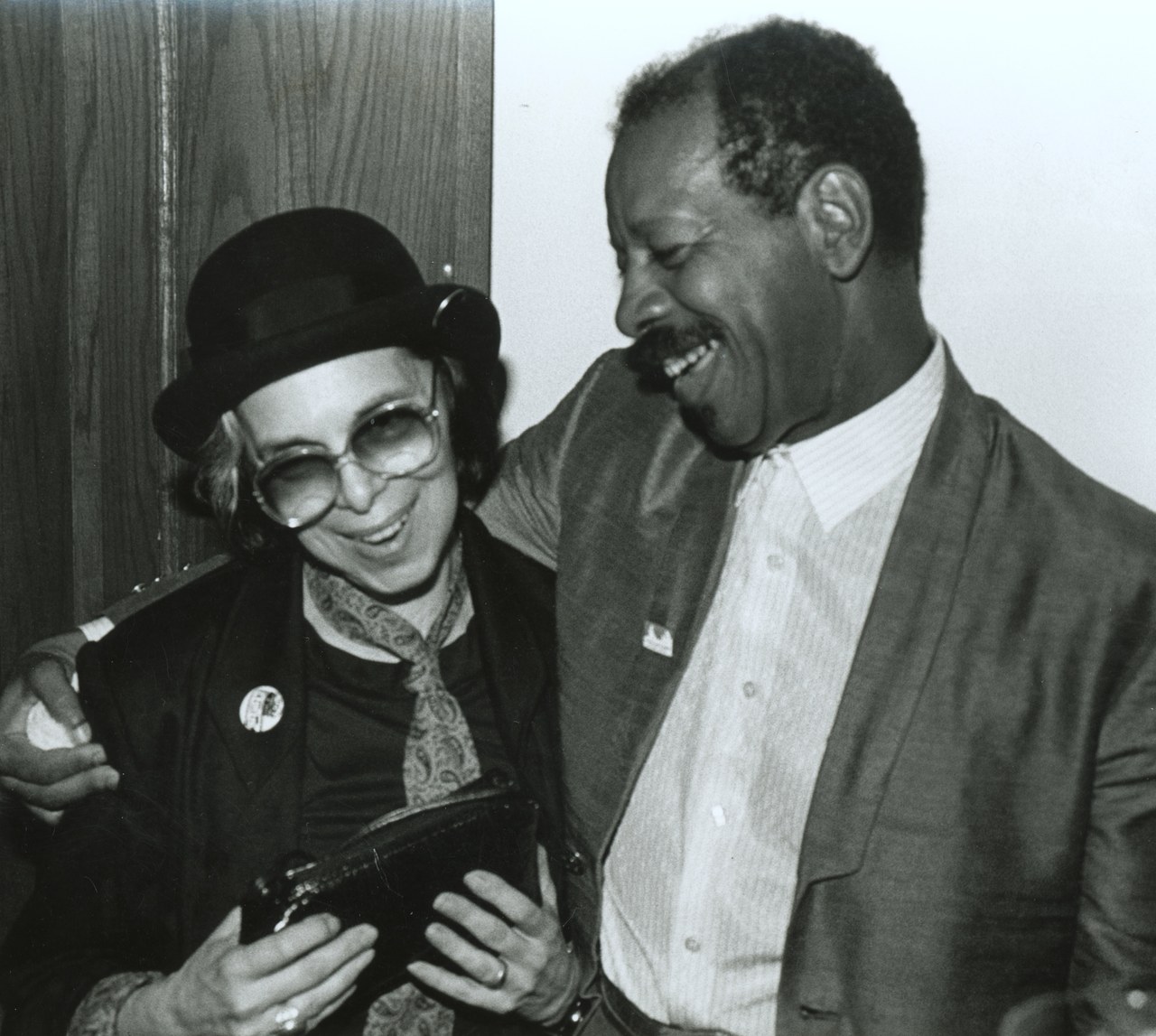 Ornette Coleman e Shirley Clarke. Per la gentile concessione si ringrazia Milestone Films and The Shirley Clarke Estate.
