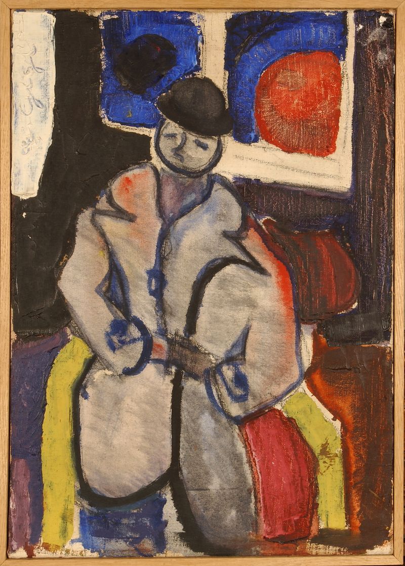 Goffredo Parise, Figura maschile, 1946-1948 Goffredo Parise, Figura maschile, 1946-1948