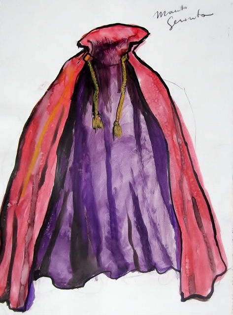 bozzetto Guttuso ‘tabarro’ bozzetto Guttuso ‘tabarro’