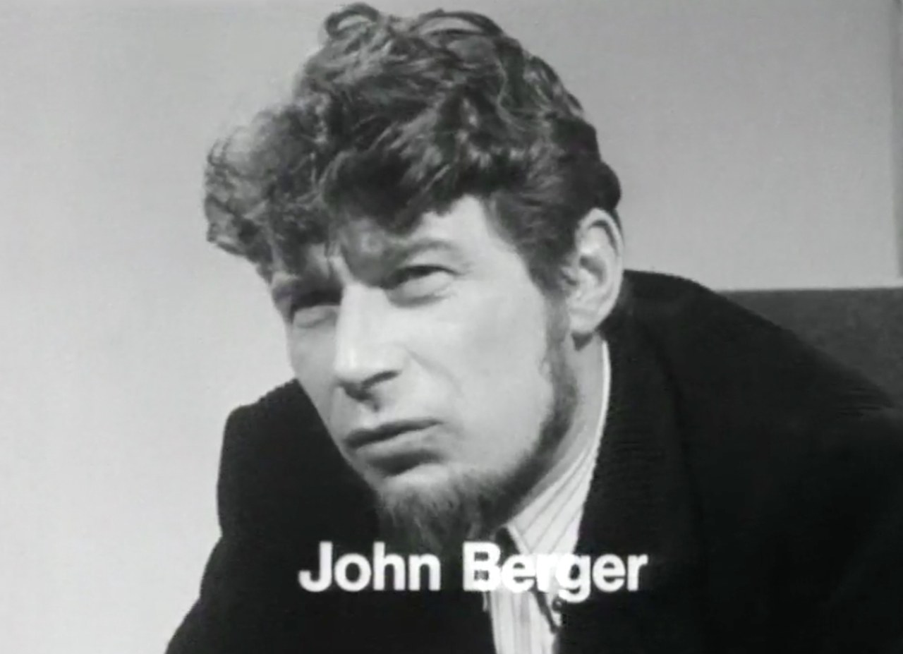 John Berger in The Visual Scene, BBC, 1969 John Berger in The Visual Scene, BBC, 1969