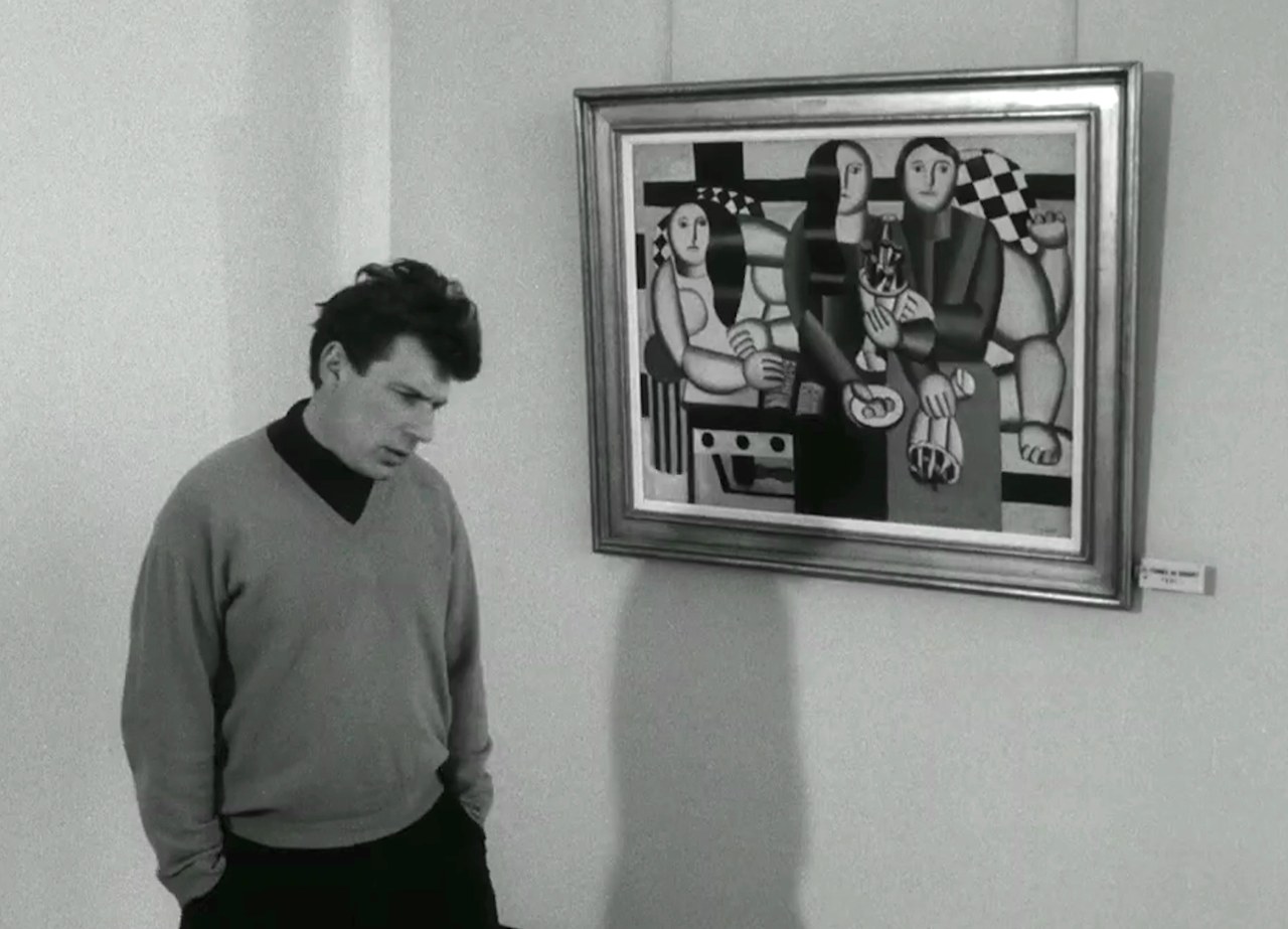 John Berger e il quadro Les Femmes au bouquet di Fernand Léger, in Why Leger?, BBC, 1965 John Berger e il quadro Les Femmes au bouquet di Fernand Léger, in Why Leger?, BBC, 1965